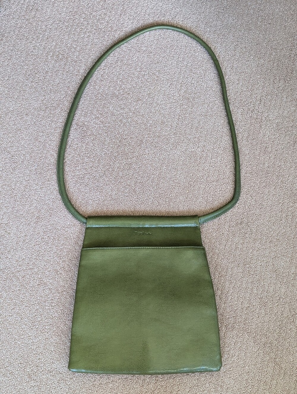 Tuci Italia leather Fold over handbag